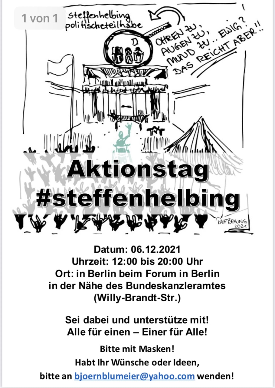Mehr über den Artikel erfahren Aktionstag #steffenhelbing