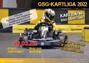 Kartliga Saisonstart am 26.03.2022