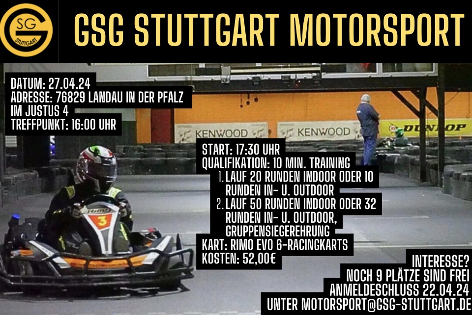 Mehr über den Artikel erfahren 2. Rennen in Landau in der Pfalz